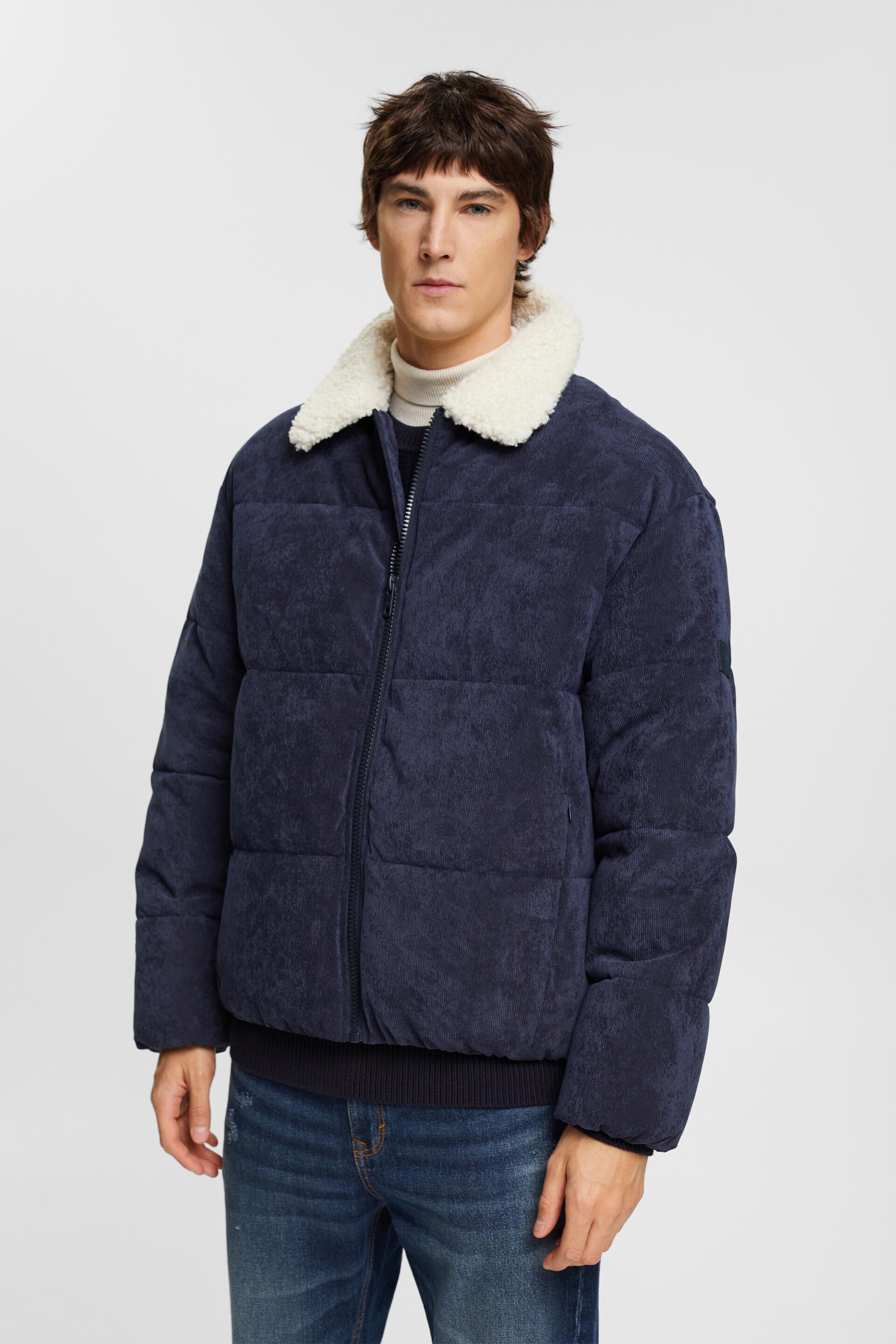 Shop the Latest in Men's Fashion Corduroy puffer jacket | ESPRIT