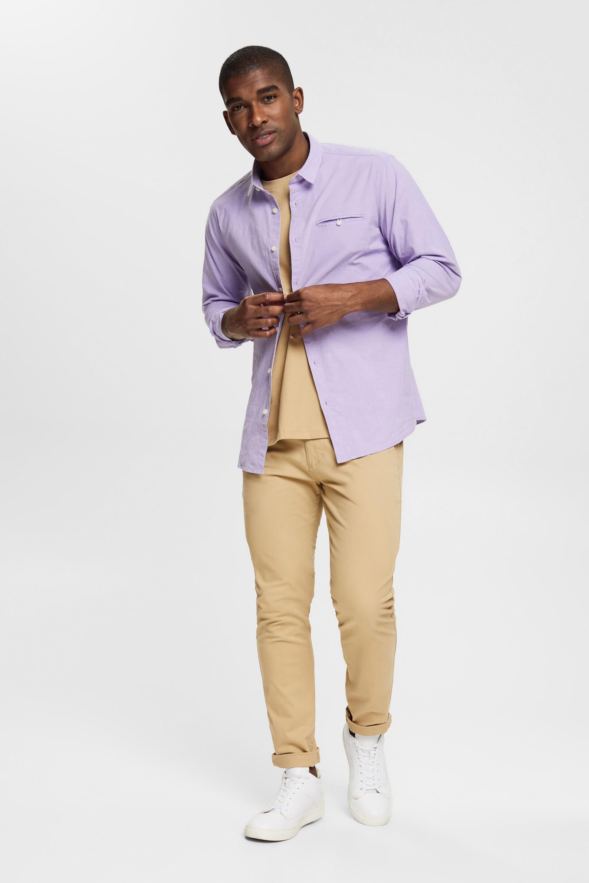 You Need A Lavender Shirt - V-Style For Men